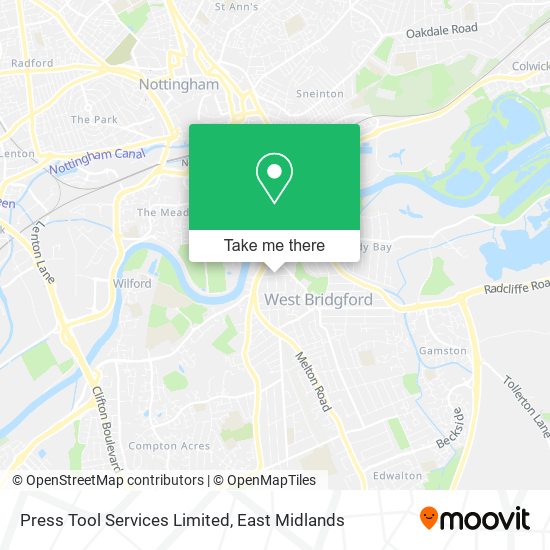 Press Tool Services Limited map