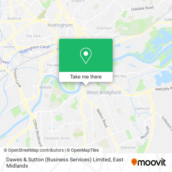 Dawes & Sutton (Business Services) Limited map