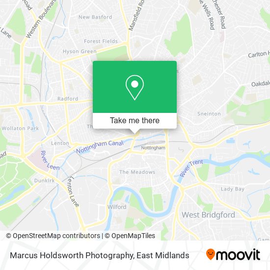 Marcus Holdsworth Photography map