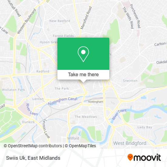 Swiis Uk map