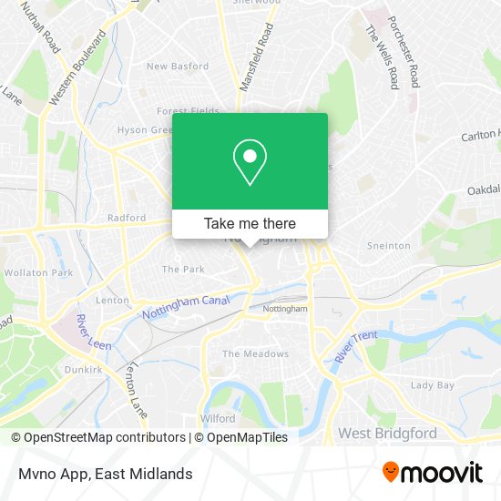 Mvno App map