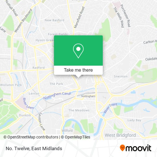 No. Twelve map