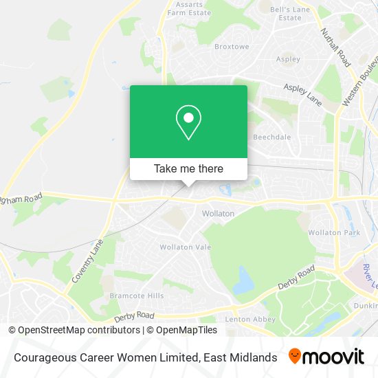 Courageous Career Women Limited map