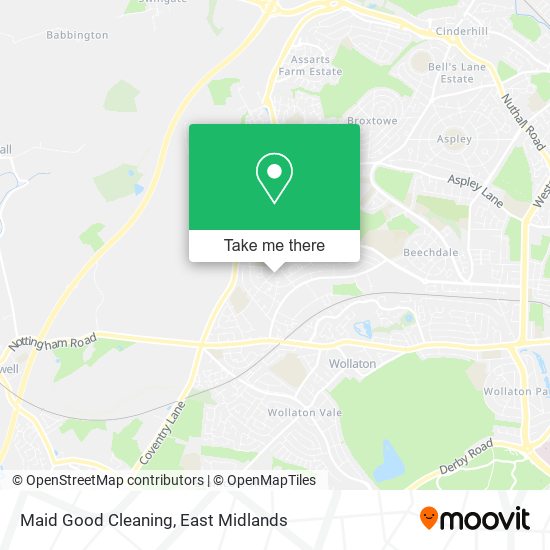 Maid Good Cleaning map