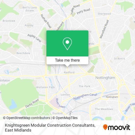 Knightsgreen Modular Construction Consultants map