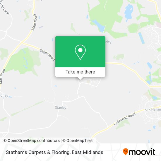 Stathams Carpets & Flooring map