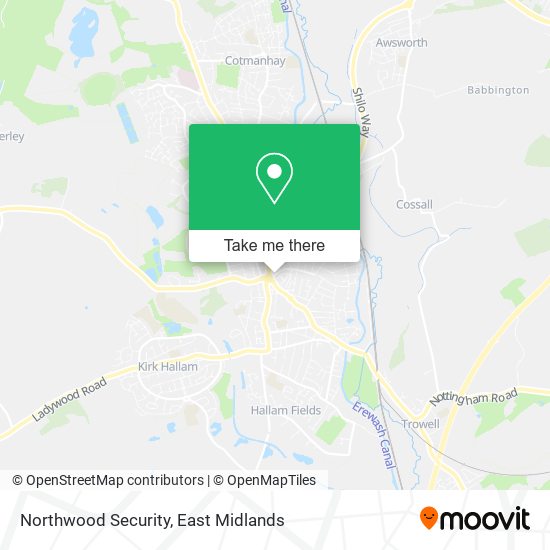 Northwood Security map