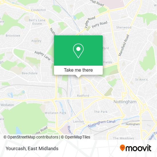 Yourcash map