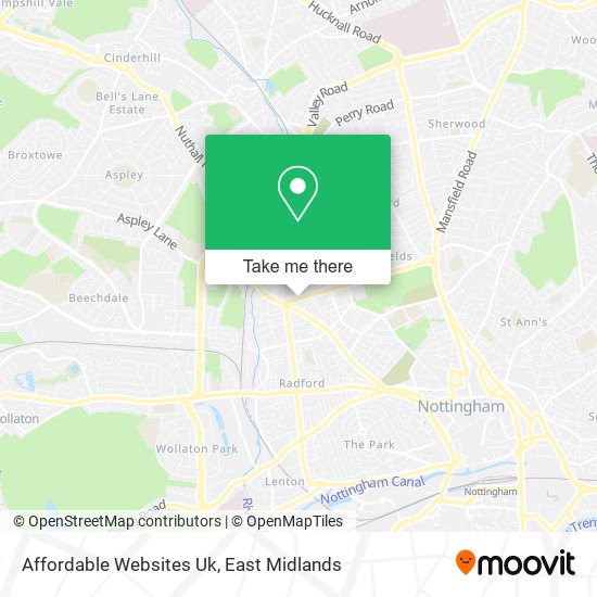 Affordable Websites Uk map