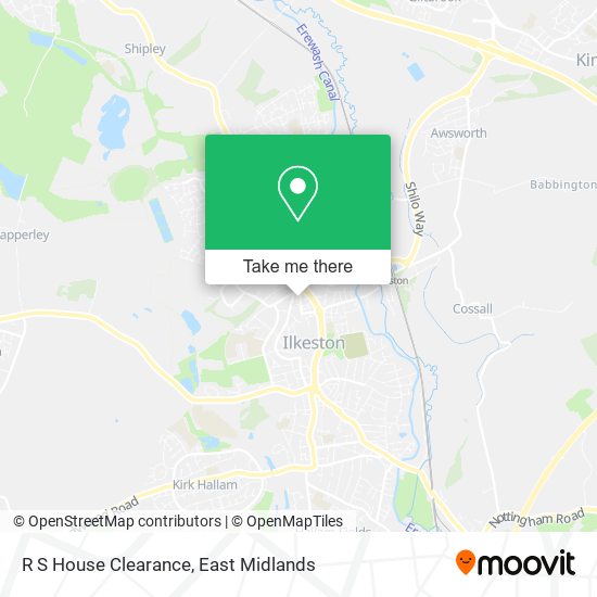 R S House Clearance map