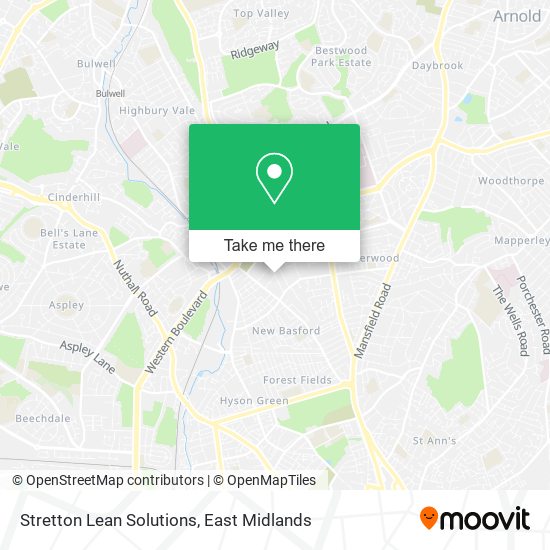 Stretton Lean Solutions map