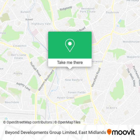 Beyond Developments Group Limited map