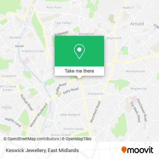 Keswick Jewellery map