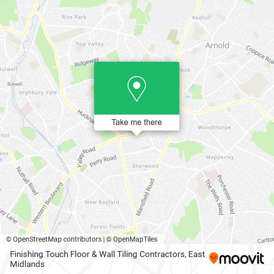 Finishing Touch Floor & Wall Tiling Contractors map