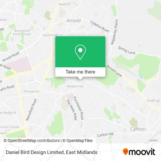 Daniel Bird Design Limited map