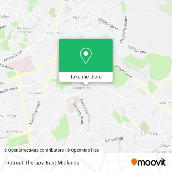 Retreat Therapy map