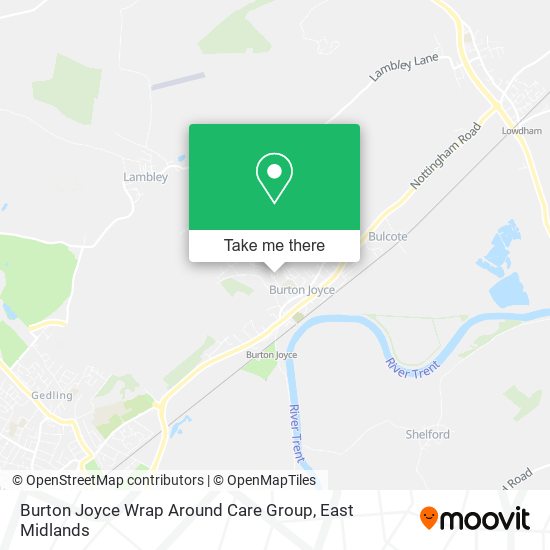 Burton Joyce Wrap Around Care Group map