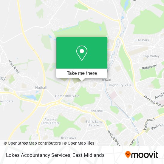 Lokes Accountancy Services map