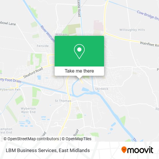LBM Business Services map