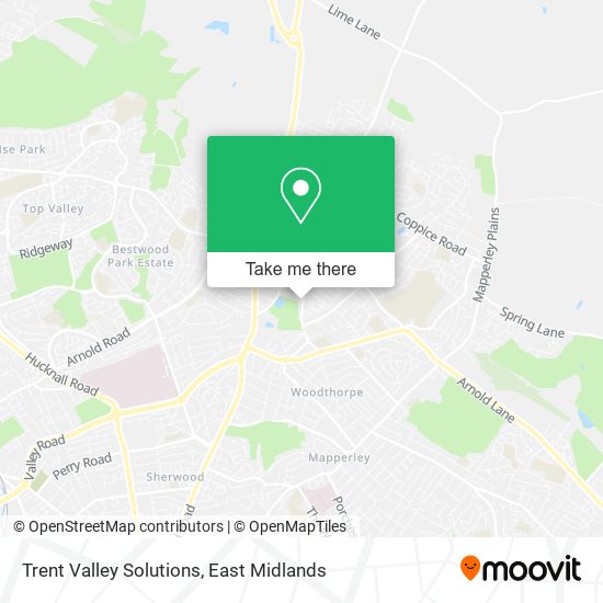 Trent Valley Solutions map