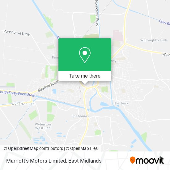 Marriott's Motors Limited map