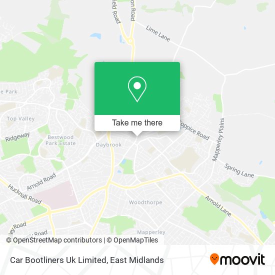 Car Bootliners Uk Limited map