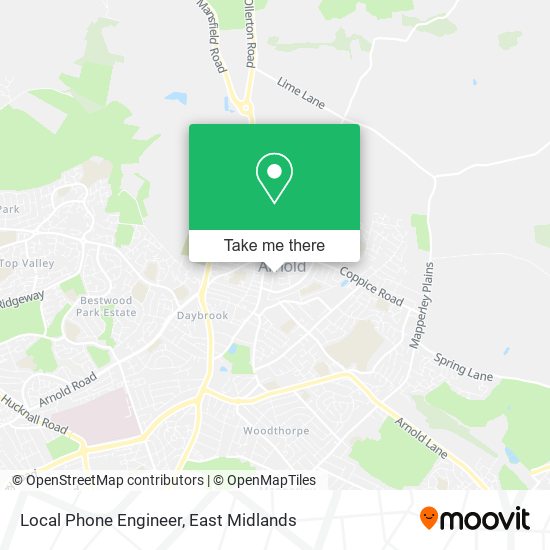 Local Phone Engineer map