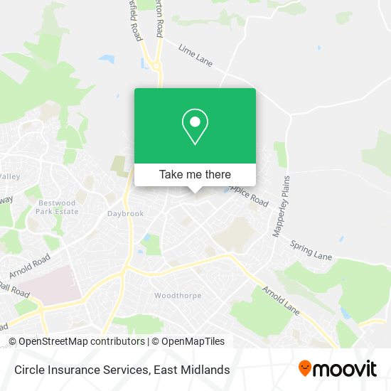 Circle Insurance Services map