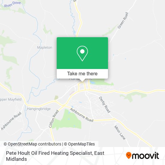 Pete Hoult Oil Fired Heating Specialist map
