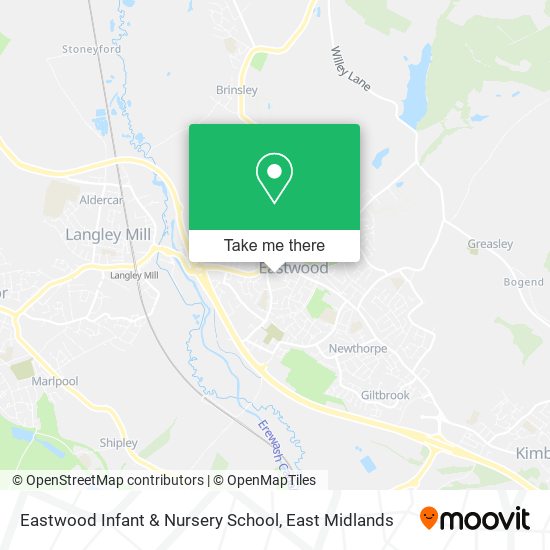 Eastwood Infant & Nursery School map