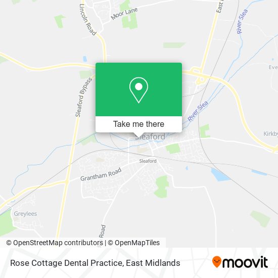 Rose Cottage Dental Practice map