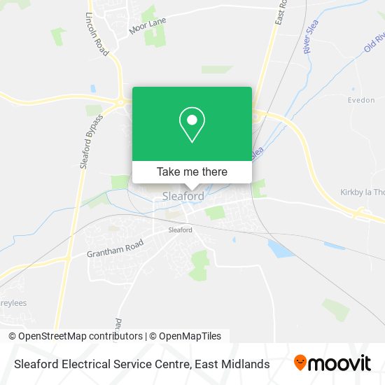 Sleaford Electrical Service Centre map
