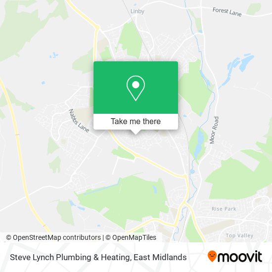 Steve Lynch Plumbing & Heating map