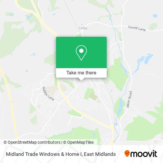 Midland Trade Windows & Home I map