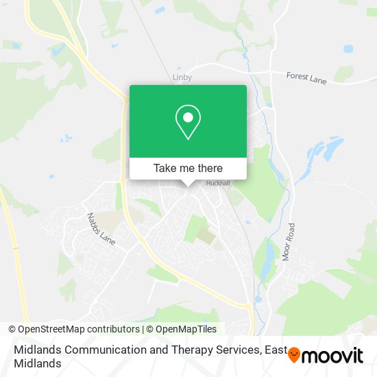 Midlands Communication and Therapy Services map