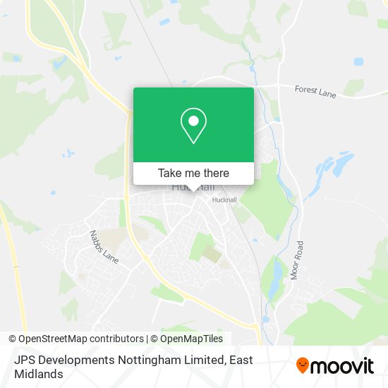 JPS Developments Nottingham Limited map