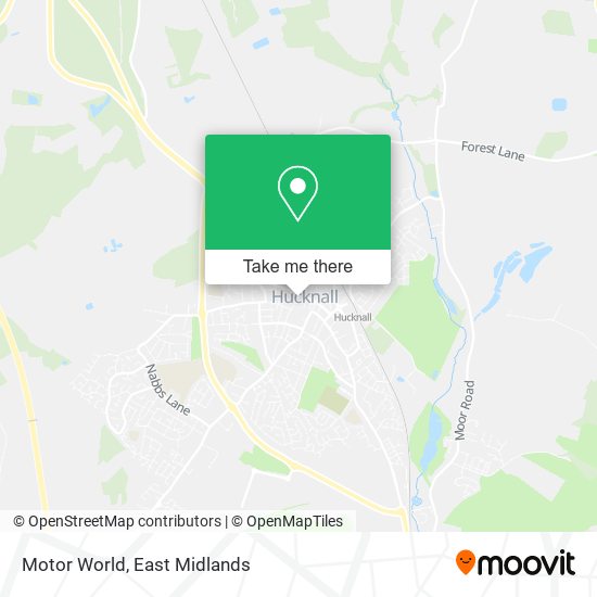 Motor World map