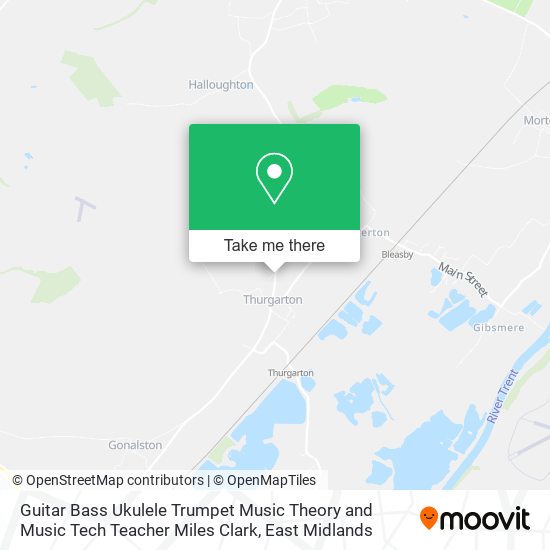 Guitar Bass Ukulele Trumpet Music Theory and Music Tech Teacher Miles Clark map