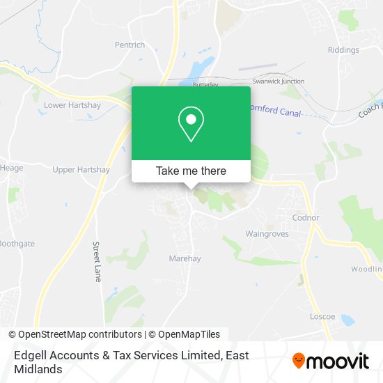 Edgell Accounts & Tax Services Limited map
