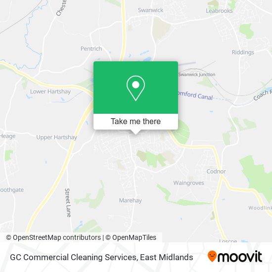 GC Commercial Cleaning Services map