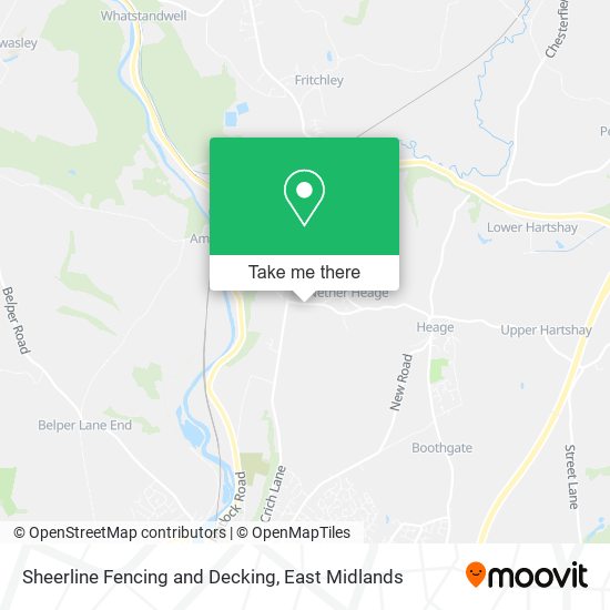 Sheerline Fencing and Decking map
