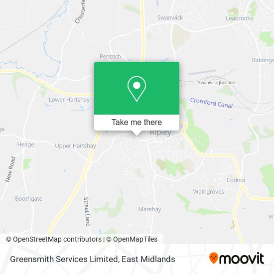 Greensmith Services Limited map