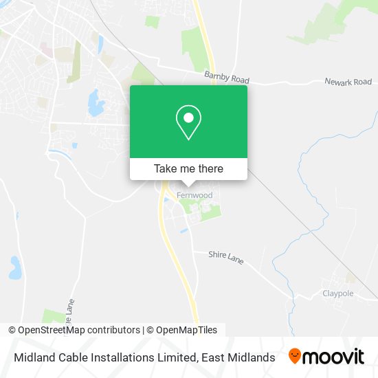 Midland Cable Installations Limited map