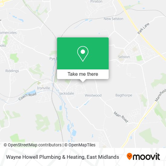 Wayne Howell Plumbing & Heating map