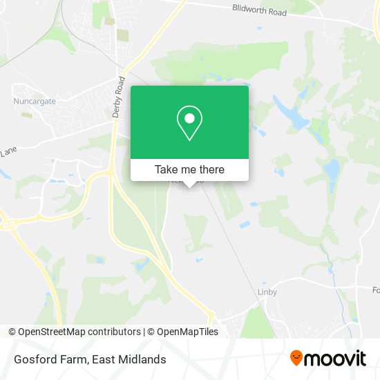Gosford Farm map