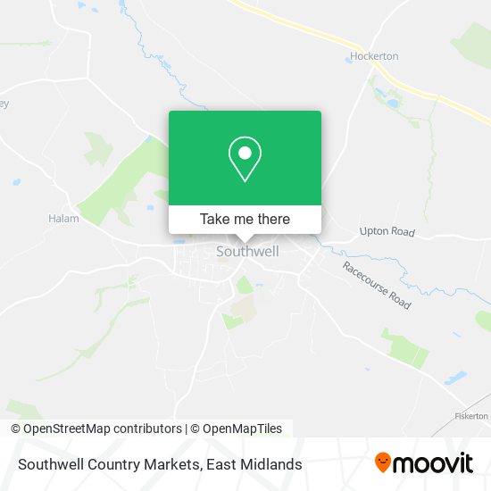 Southwell Country Markets map