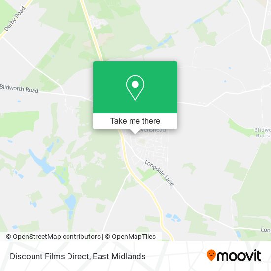 Discount Films Direct map