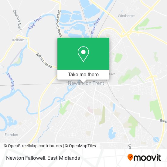 Newton Fallowell map