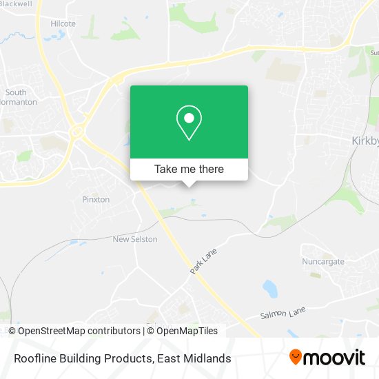 Roofline Building Products map