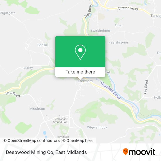 Deepwood Mining Co map